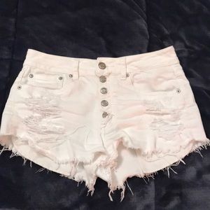 American Eagle high waisted stretch shorts